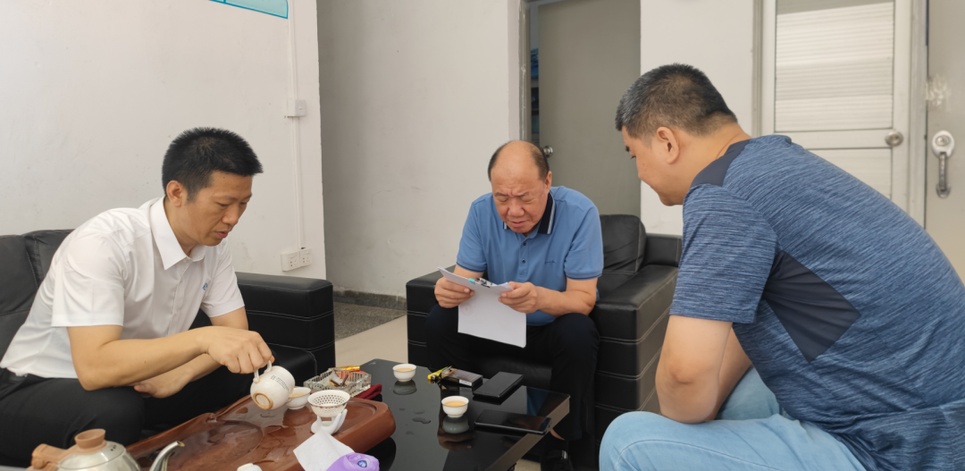 深圳市監理工程師協會領導蒞臨中水監理參觀考察 